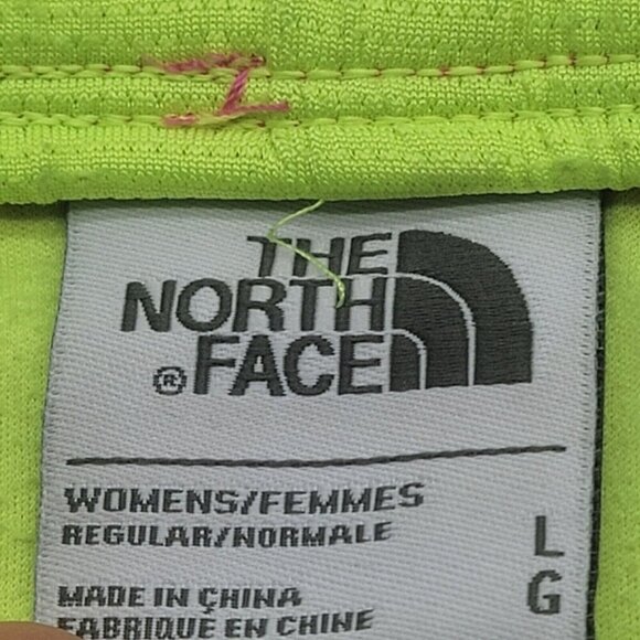 North Face Shorts Women L Multicolor Reflex Core Athleisure Workout Lined A7H1 - Picture 8 of 11